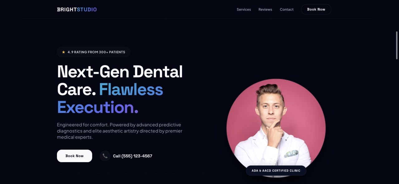 Dental Clinic Landing Page